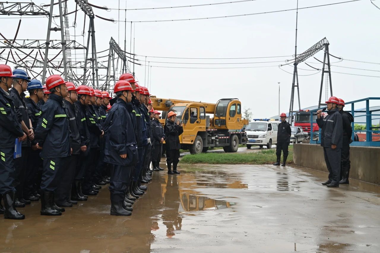 防汛保供，建投能源在行動