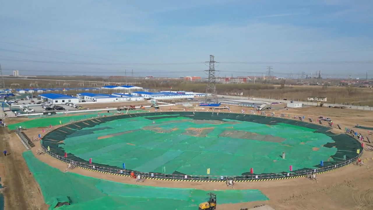 【工程播報】任丘熱電二期2×350MW熱電聯(lián)產(chǎn)項目冷卻塔工程開工